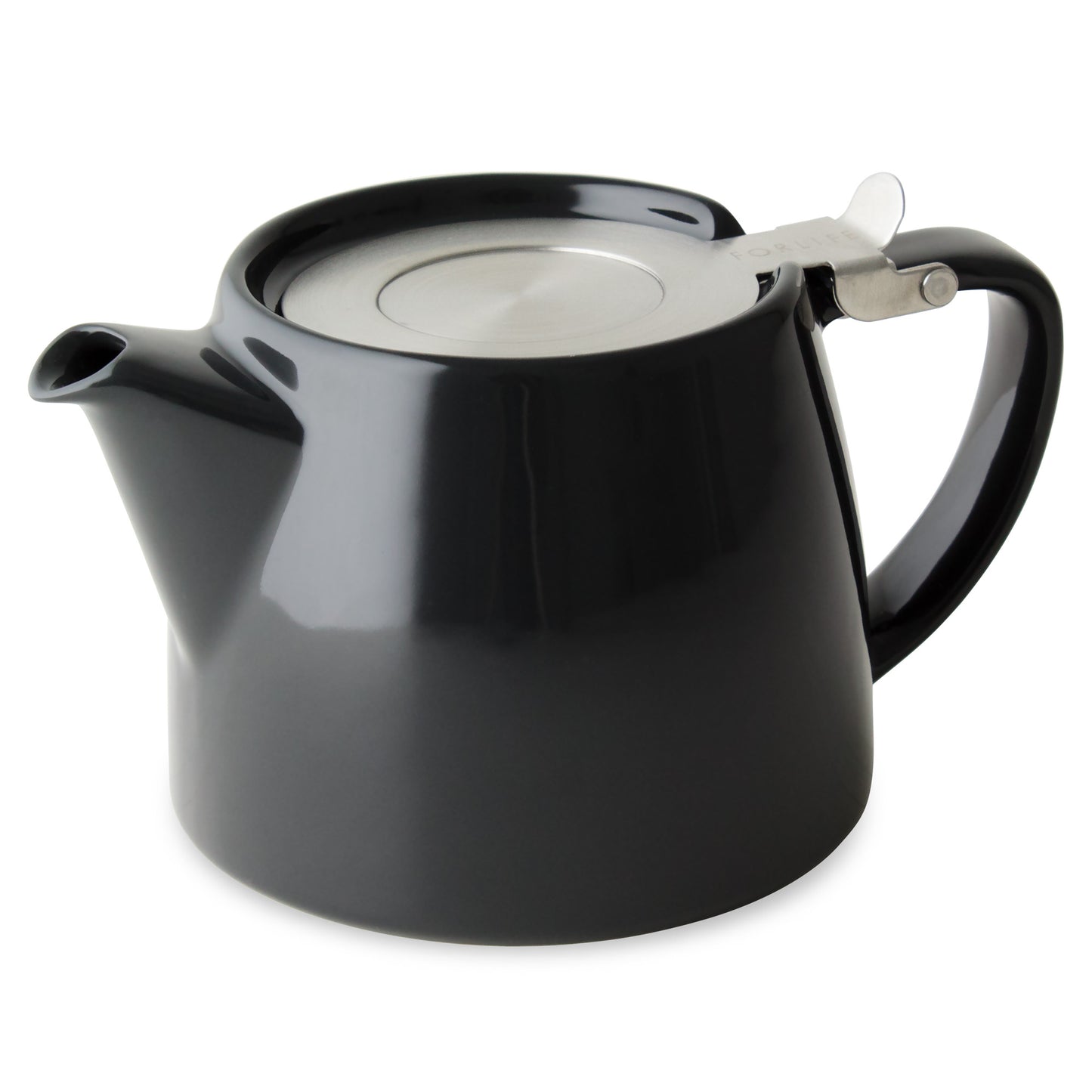 Stump Teapot 18oz Black