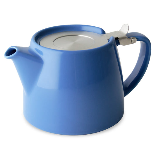 Stump Teapot 18oz Blue