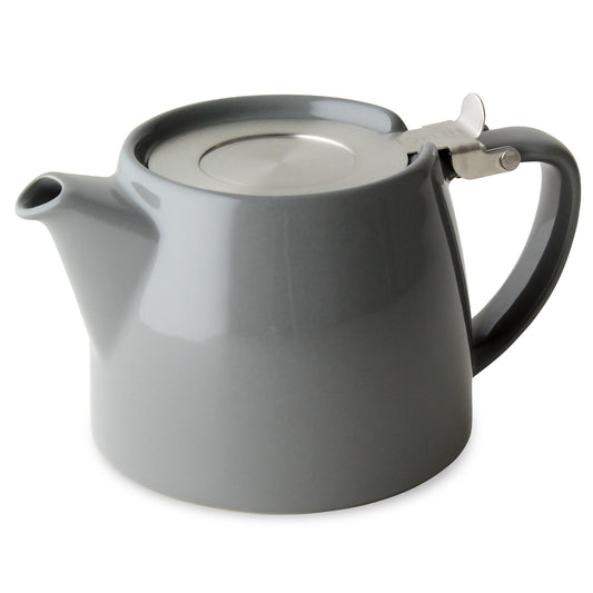 Stump Teapot 18oz Grey