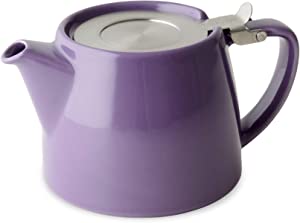 Stump Teapot 18oz Purple