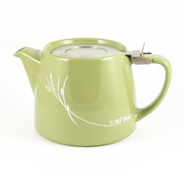 Stump Teapot Suki 18oz Olive